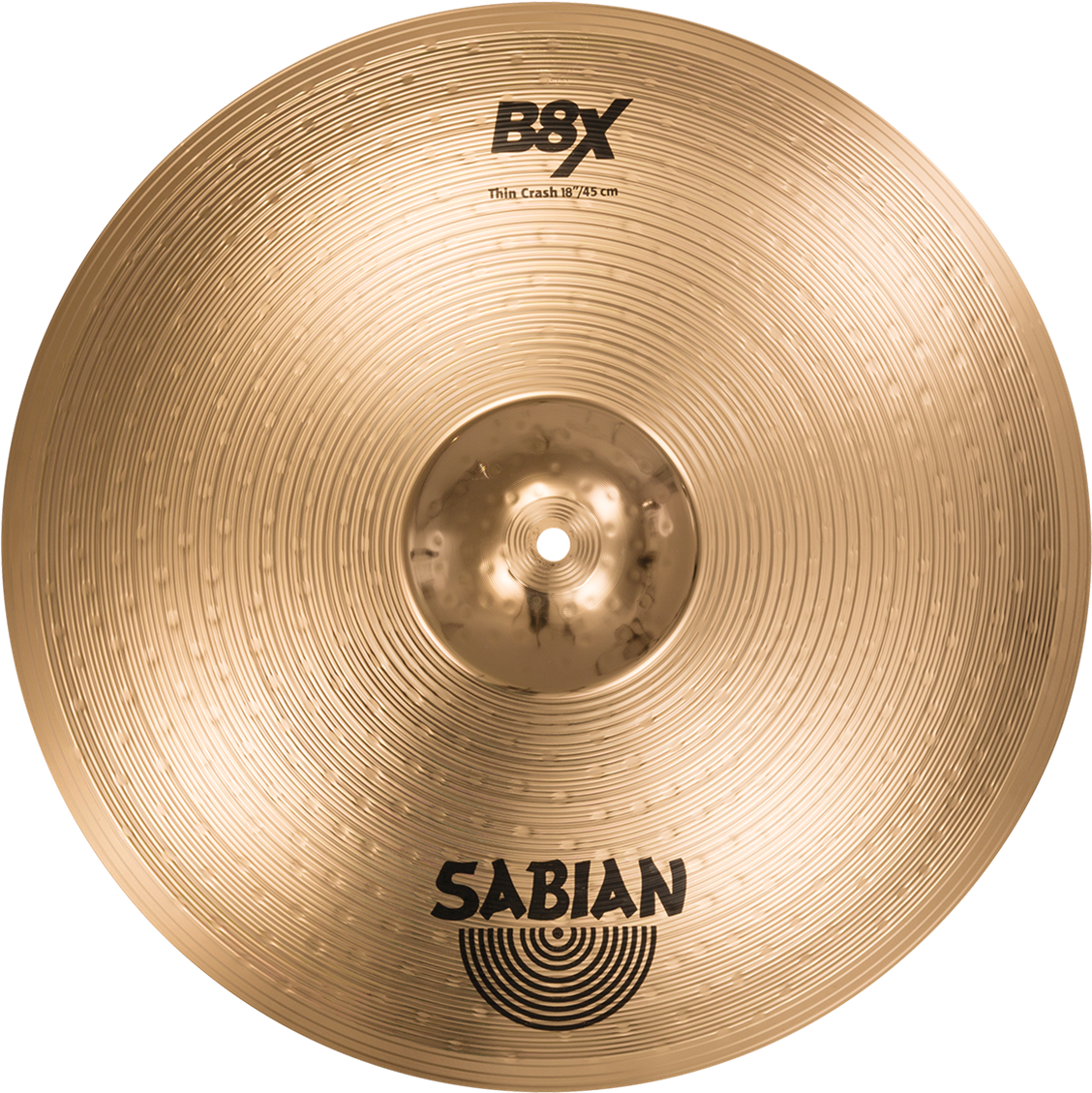 Zoom - Sabian B8x Thin Crash (1209x1200), Png Download