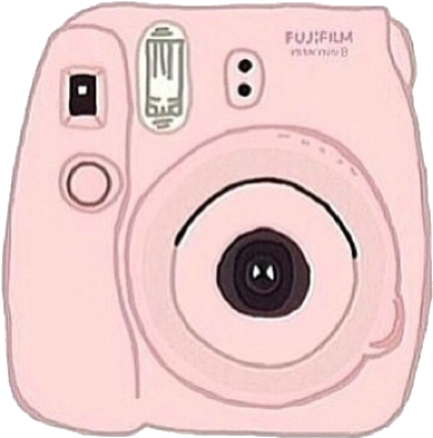 Pink, Polaroid, And Camera Image - Png Polaroid Camera (500x498), Png Download