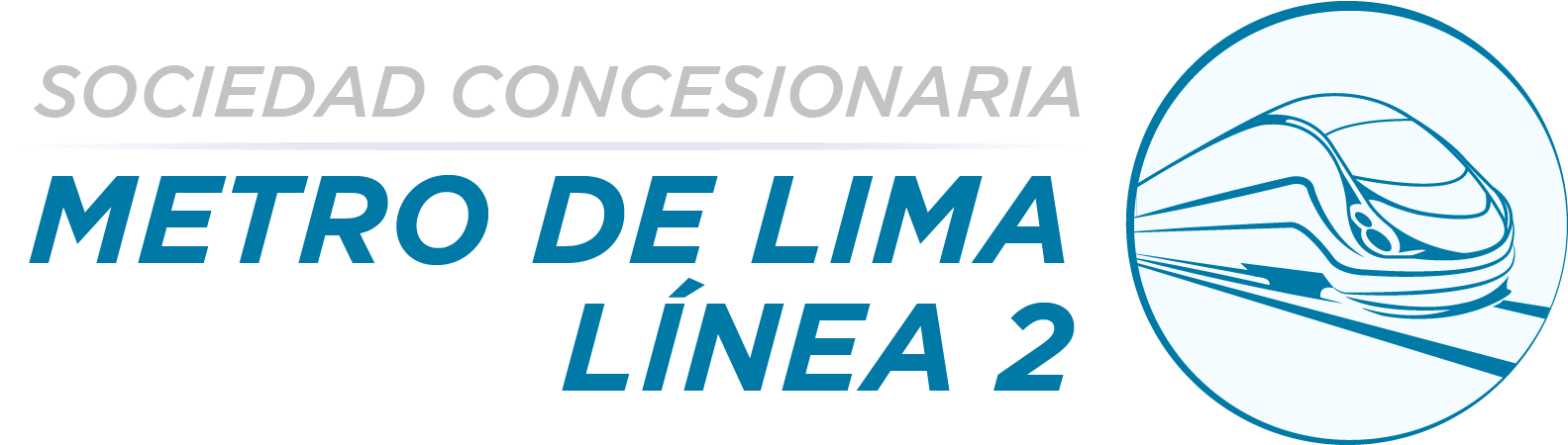 Logo Linea 2 Curvas - Metro De Lima Logo (1594x449), Png Download