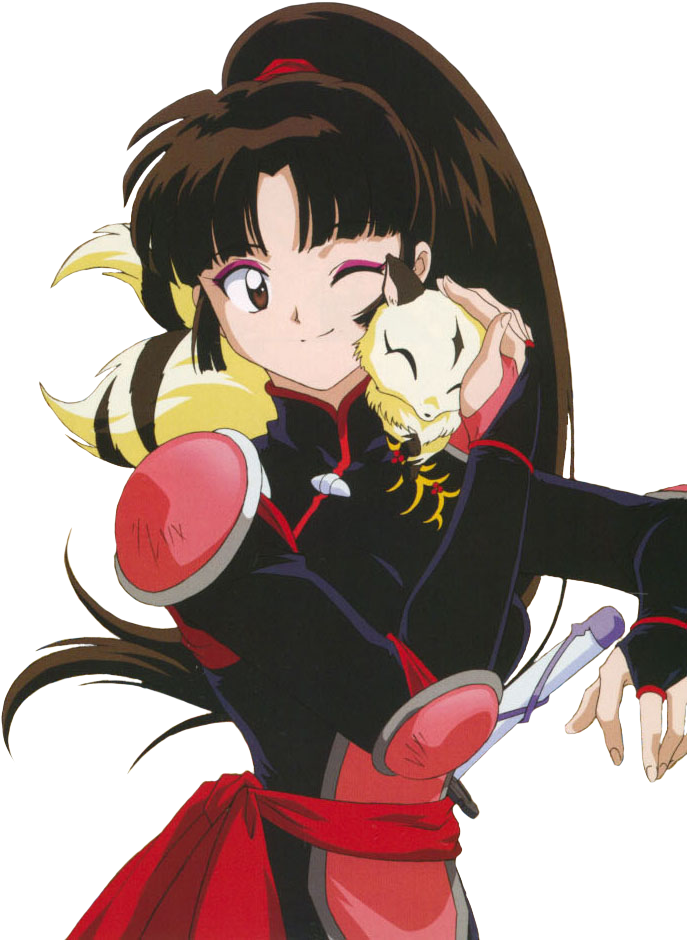 Sango - Sango Inuyasha (759x971), Png Download