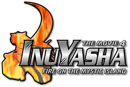 Inuyasha The Movie - Inuyasha Movie 4 Logo (800x310), Png Download