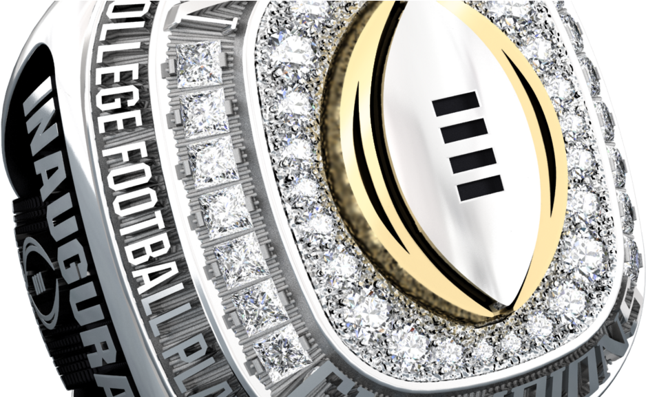 Jostens Will Make The National College Football Playoff's - Alabama National Championship Rings 2015 (1024x576), Png Download