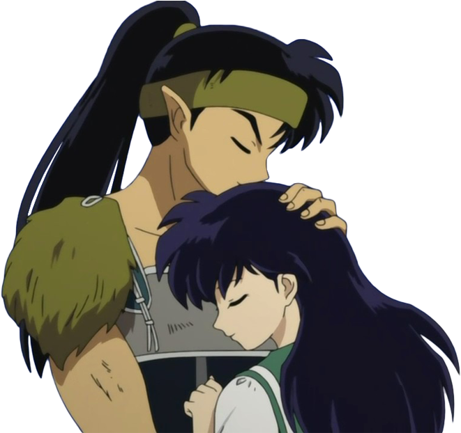 Koga And Kagome Png By Animepng-d6swgi3 - Inuyasha Koga And Kagome (680x621), Png Download