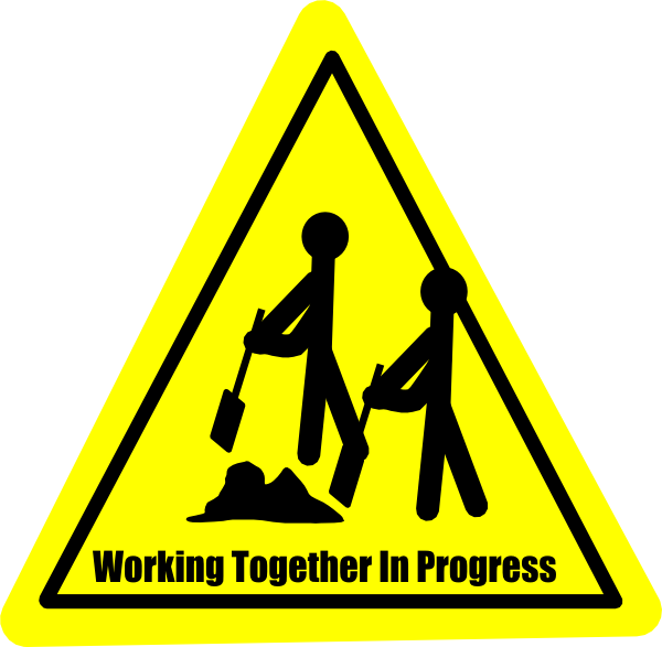 Progress Bar Clip Art - Electrical Hazard Warning Sign (600x587), Png Download