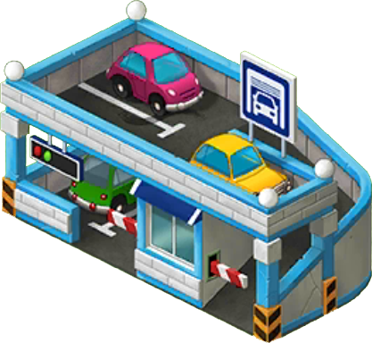 Parking Garage - Parking Garage Png (417x384), Png Download