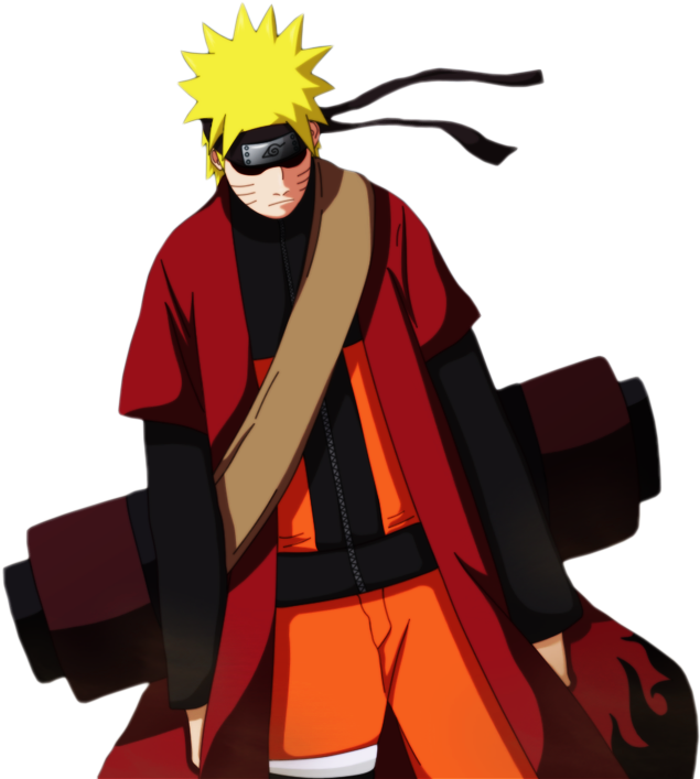 Naruto Sage - Naruto Uzumaki Shippuden (666x723), Png Download