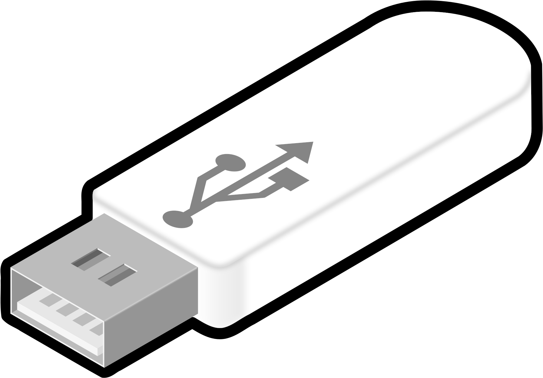 This Free Icons Png Design Of Usb Thumb Drive 3 (2400x1842), Png Download