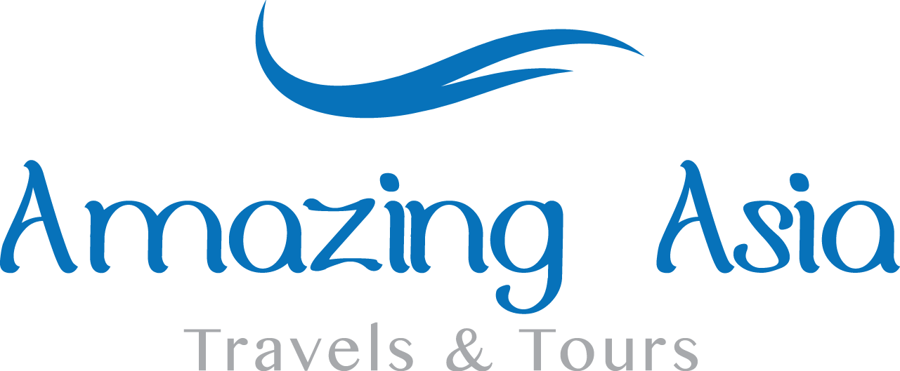 Logo Amazing Asia - Amazing Asia Travels & Tours Logo (1281x529), Png Download