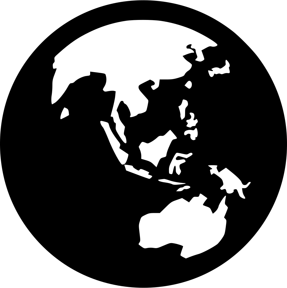 Earth Asia Australia Comments - World Map (980x982), Png Download