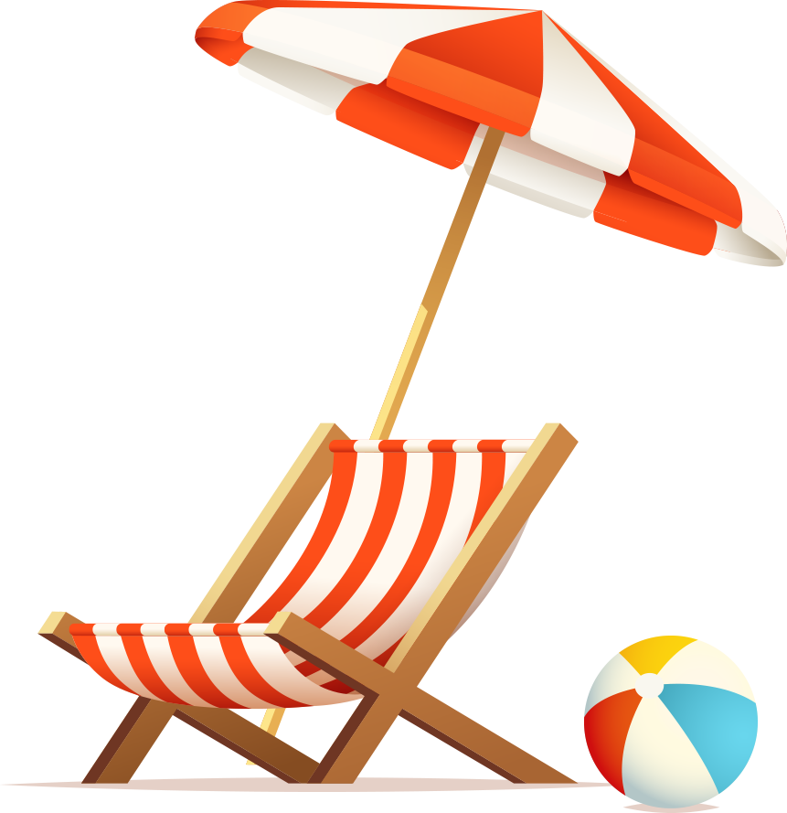 Beach-chair - Urlaub Liegestuhl (861x889), Png Download