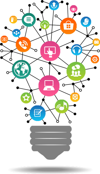 Creative-ideas - Digital Learning (344x600), Png Download