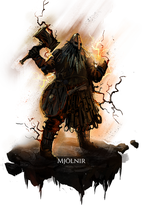 Mjölnir - Mjolnir True (500x721), Png Download