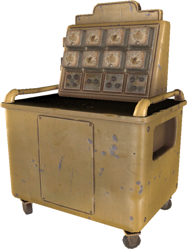 Fo4 Cart Diagnostic Garage - Portable Network Graphics (826x875), Png Download