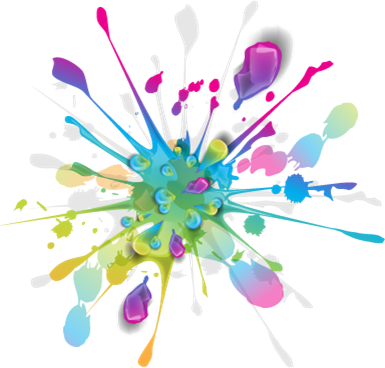 Download Creative Colorful Ink Vector Full Size Png Image Pngkit