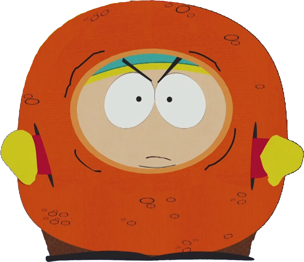 Cheesy Poof Commercial Cartman - Dan-san (1094x948), Png Download