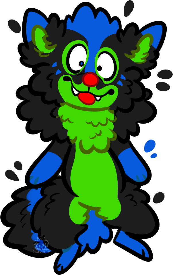 Poof - Cartoon (603x957), Png Download