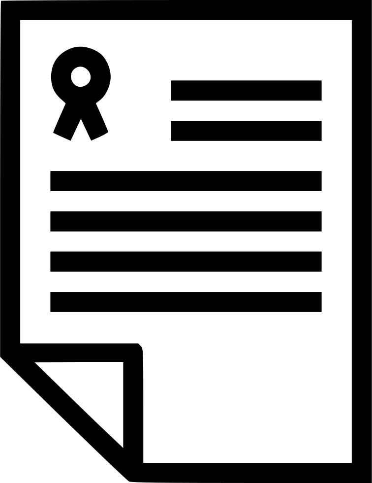 Png File Svg - Legal Document Icon Png (756x980), Png Download