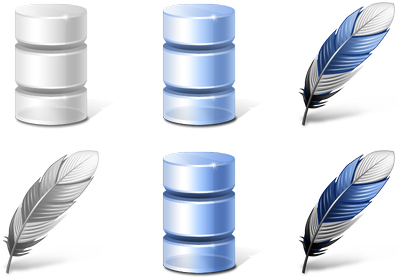 Database Filter Icon Pack By Artistsvalley - Feather Icon (552x296), Png Download