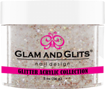 Glitter Acrylic - Glam & Glits Nail Art Glitter: Pink Crystal - 1/2oz (400x400), Png Download