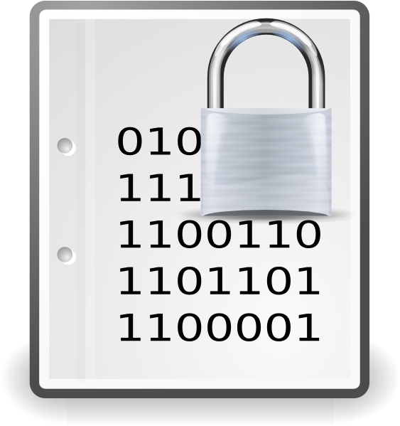 How To Set Use Locked Document Icon Clipart (570x598), Png Download