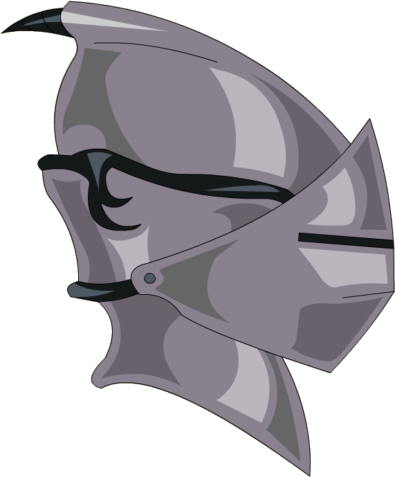 Pactogonal Knight Helm - Knight Helm (577x693), Png Download