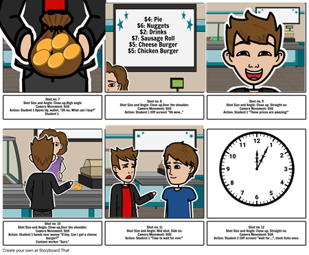 Poof Que Pt - Storyboard (450x372), Png Download
