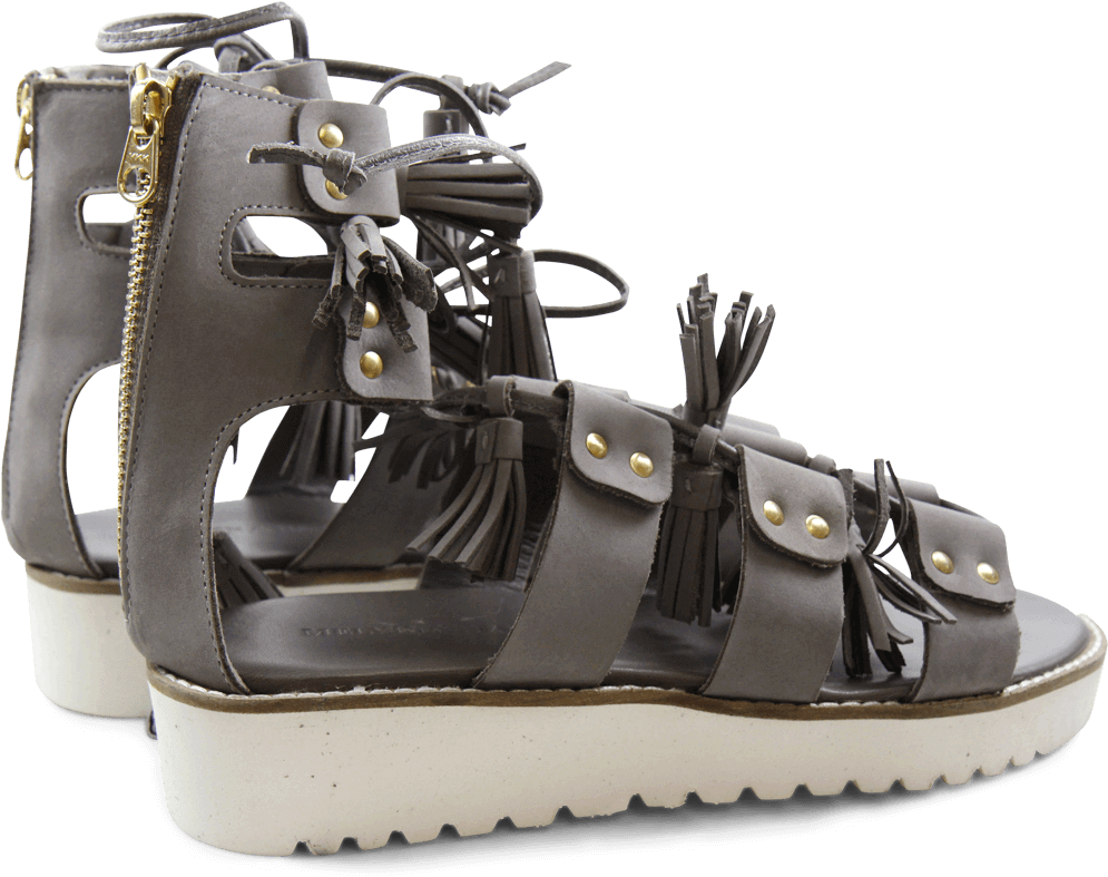 Sandals Celia 20 Sahara Ash Tassel Ash Dagget White - Sandalen Melvin & Hamilton Celia 20 Sahara Ash (1024x1024), Png Download