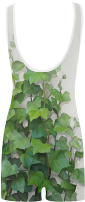 Watercolor Vines, Climbing Plant Zoom Classic One Piece - Wall Backpack By Ivaw (500x500), Png Download