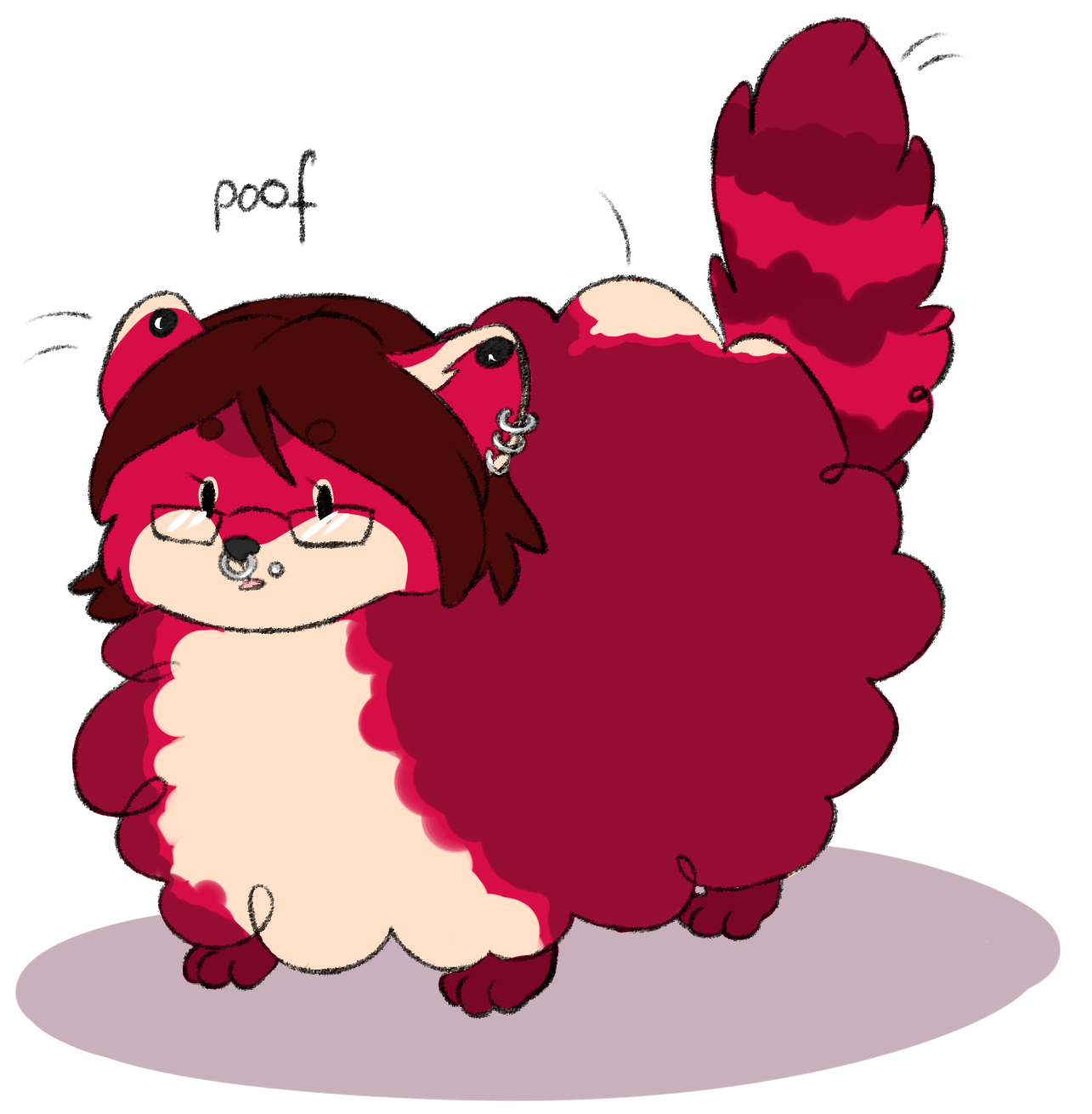 Poof For Smidgefidge - Cartoon (1500x1500), Png Download