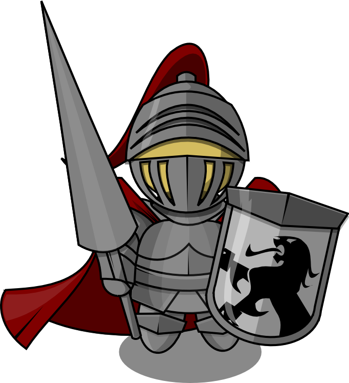 Knight Clipart Clipartix - Knight Clipart Transparent (682x747), Png Download