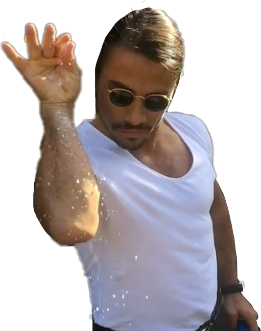 Report Abuse - Salt Bae No Background (511x648), Png Download