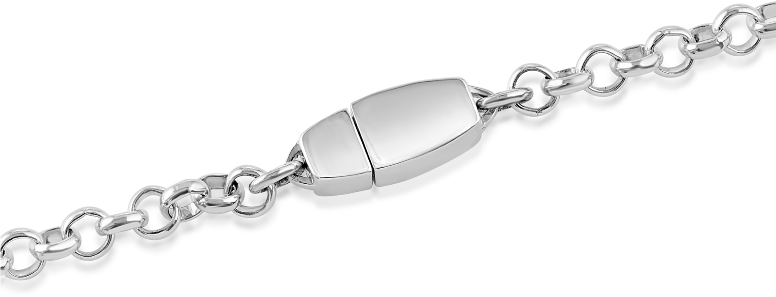 Sterling Silver Chain Anklet Hex Screw Lock Clasp - Cadenas De Plata Transparente (1600x1600), Png Download