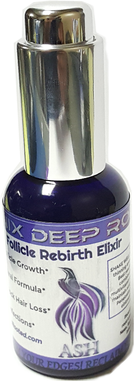 2 Oz Follicle Rebirth Elixir (295x757), Png Download