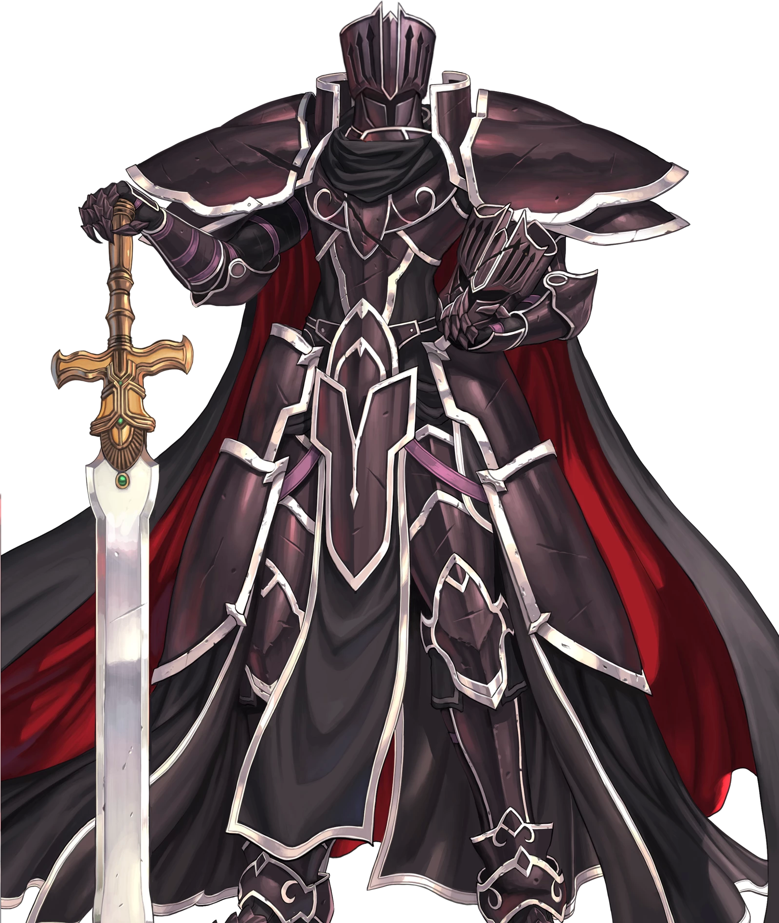 Humorblack Knight But With His Helmet Off But With - Zelgius Fire Emblem Heroes (1600x1920), Png Download