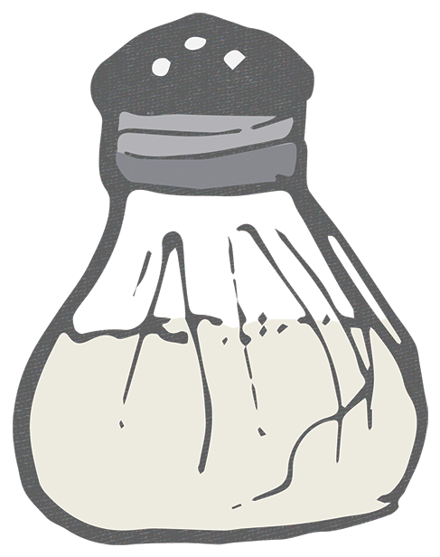 Salt - Salt Drawing Png (500x629), Png Download