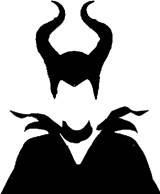 Character Impersonation Piece Maleficent (410x400), Png Download