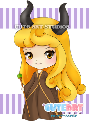 Aurora As Maleficent By Crowndolls - Princess Aurora (360x504), Png Download