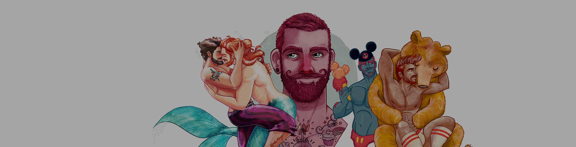 Banner Top Roagui 1 - Illustration (1950x500), Png Download