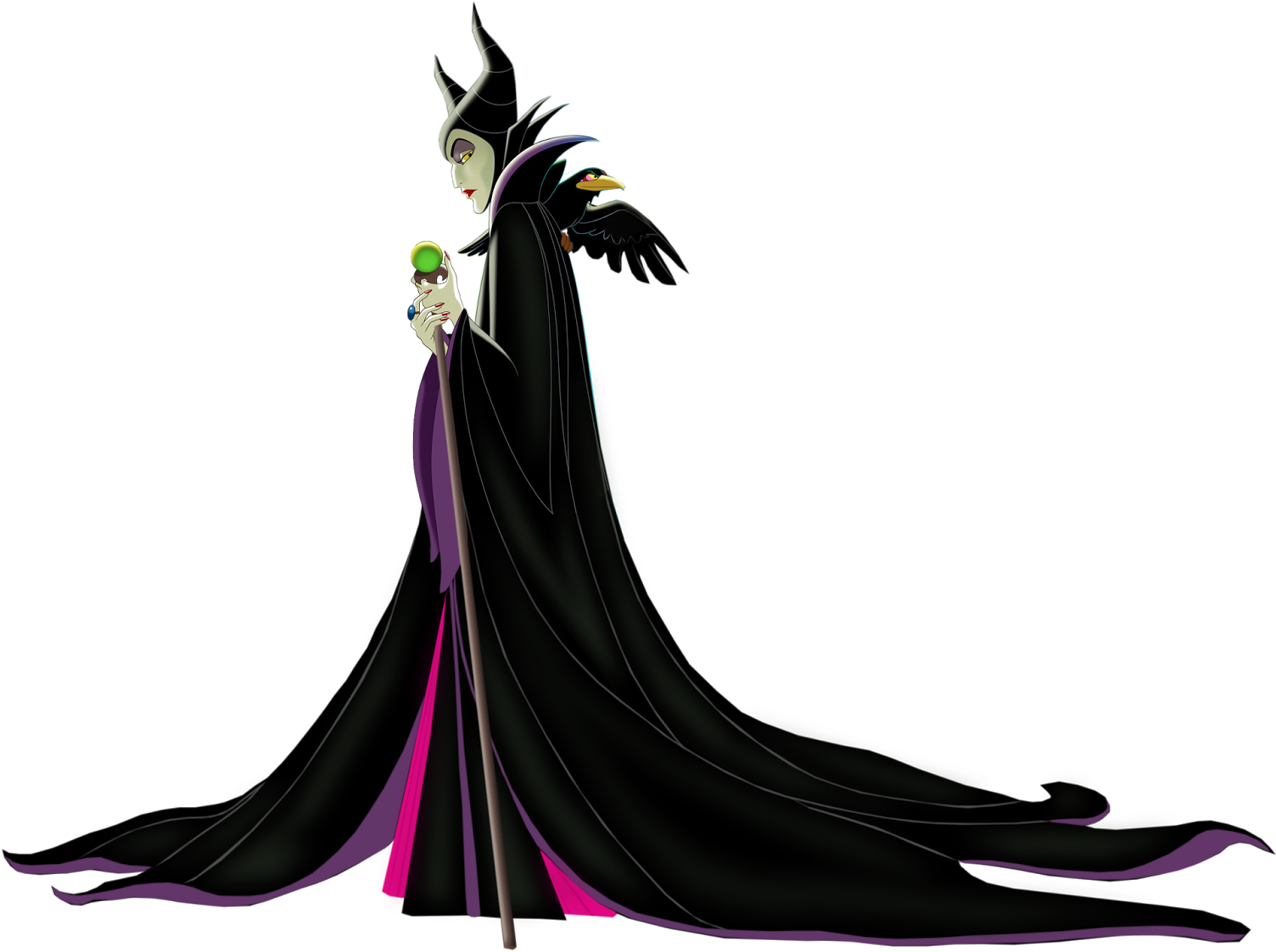 Disney Maleficent Cliparts - Music From Sleeping Beauty [lp Picture Disc] (1600x1184), Png Download