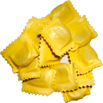Ravioli Al Brasato - Ravioli Png (360x359), Png Download