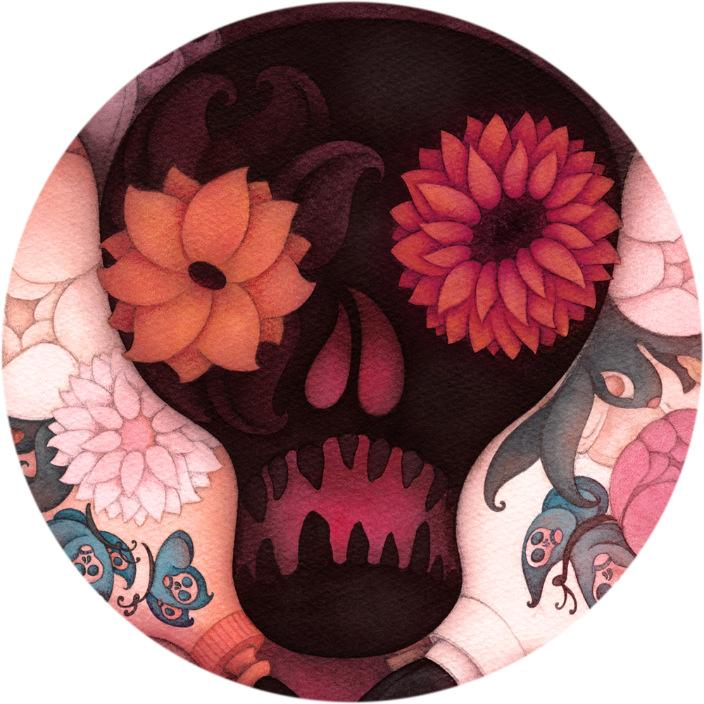 Detail - Chrysanths (1000x1000), Png Download
