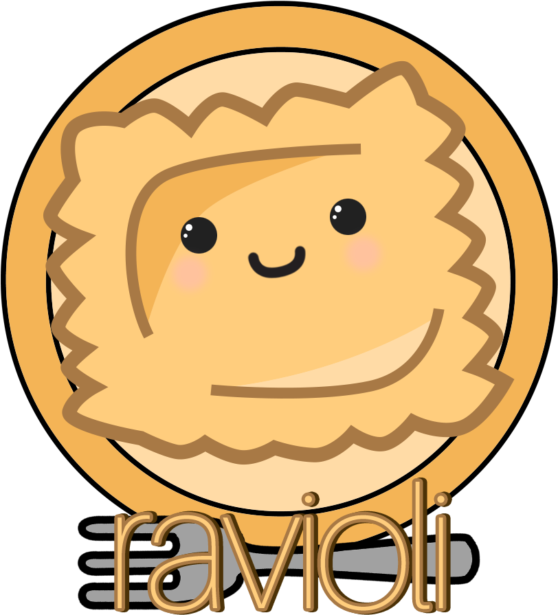 Ravioli Cartoon (894x894), Png Download
