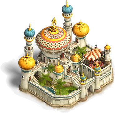 Arabian Palace - Persian Empire (370x363), Png Download