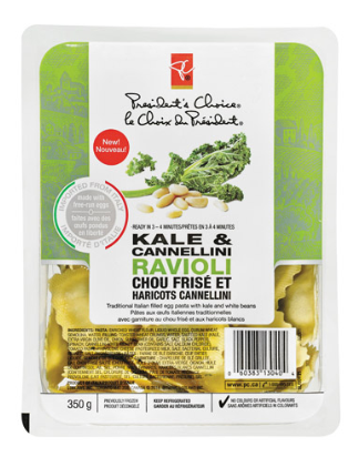 A Package Of Pc Kale & Cannellini Ravioli Pasta - Kale And Cannellini Ravioli (420x420), Png Download