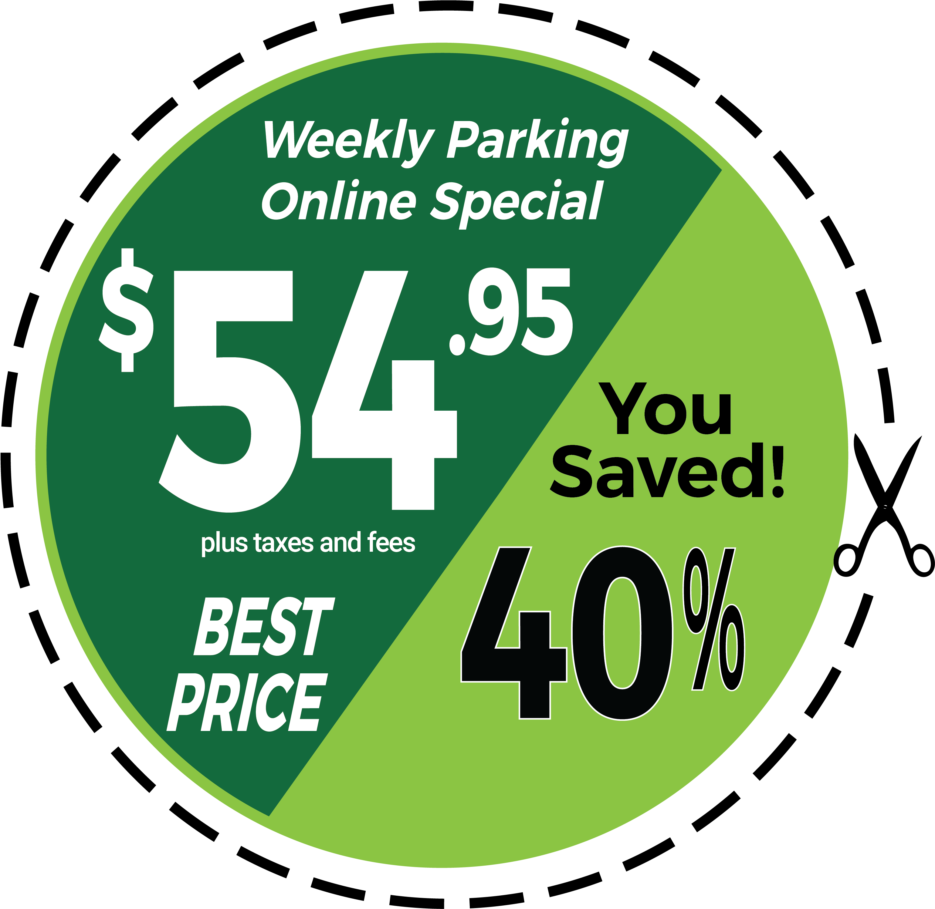 Fly Away Airport Parking Is Happy To Offer A Weekly - Jiffy Seattle Airport Parking (3126x3094), Png Download