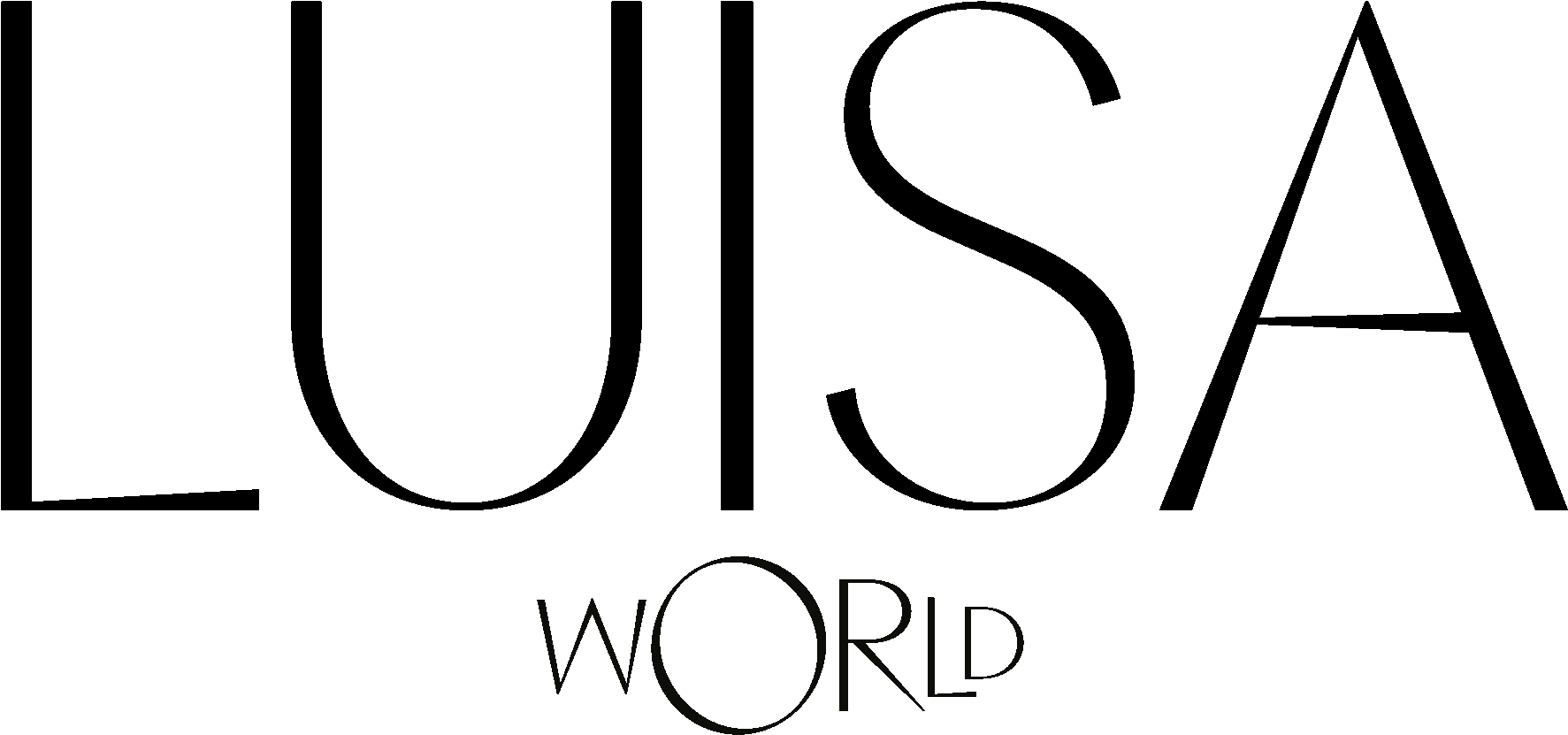 Luisaworld Luisaworld - Line Art (1824x909), Png Download