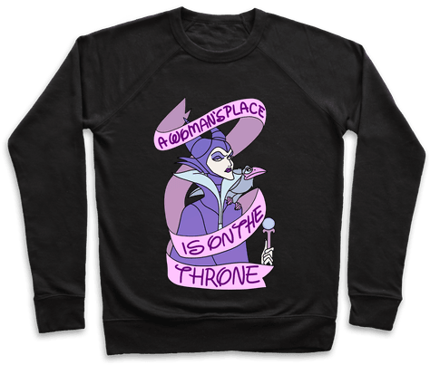 A Woman's Place Is On The Throne Pullover - I M Not A Ghoul I Just Like Coffee (484x484), Png Download