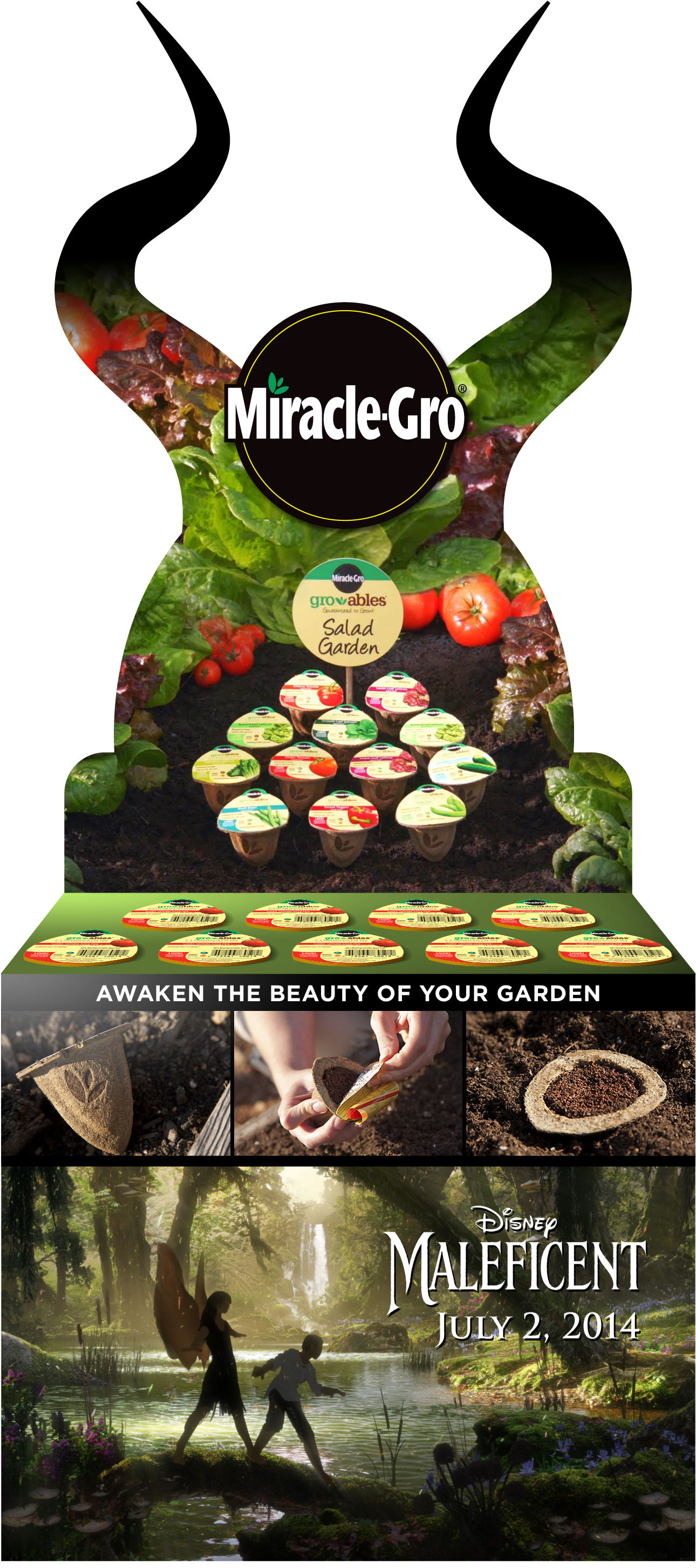 Creative Executions From Partnership Pitch Decks For - Miracle Grow Fertilizer (1650x3000), Png Download