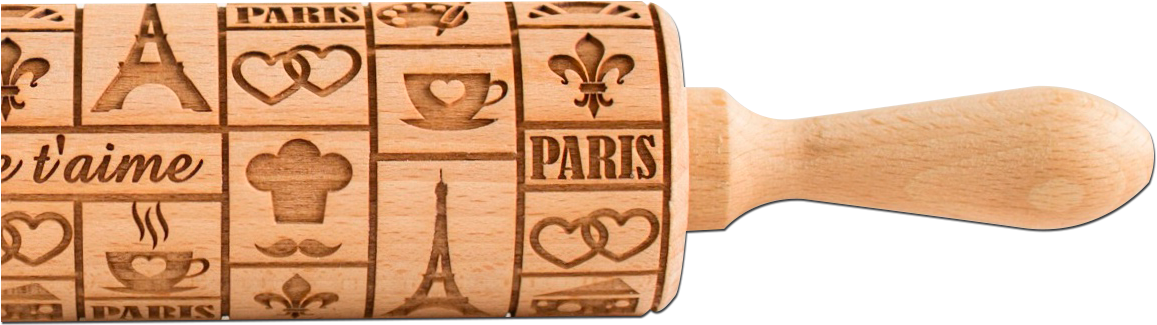Engraved Rolling Pin - Baby Toys (1292x1292), Png Download
