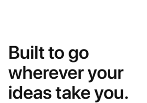 Built To Go Wherever Your Ideas Take You - We Are What We Do (300x212), Png Download